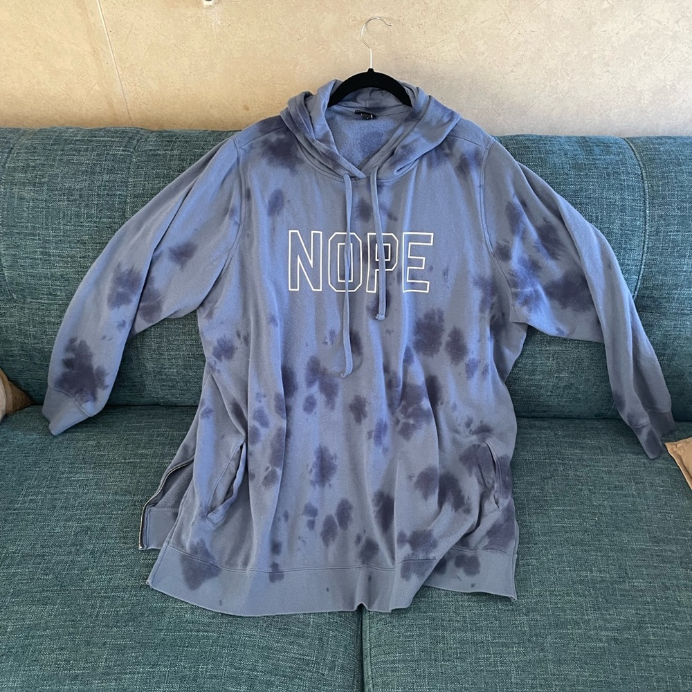 Torrid tunic length Hoodie 4X